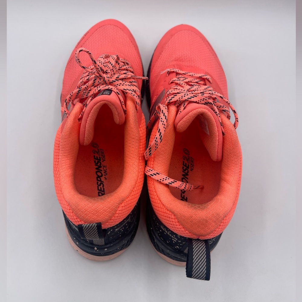 NB Response 2.0 Rev Lite Terrain Fuel Core Toe Protect Orange Athletic W7.5 NWOB_3